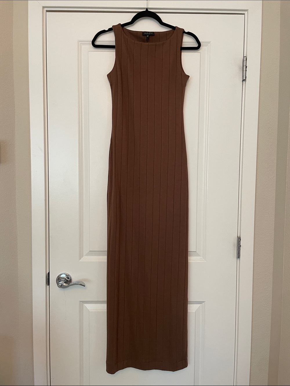 rag & bone Marie Wide Ribbed Maxi Dress